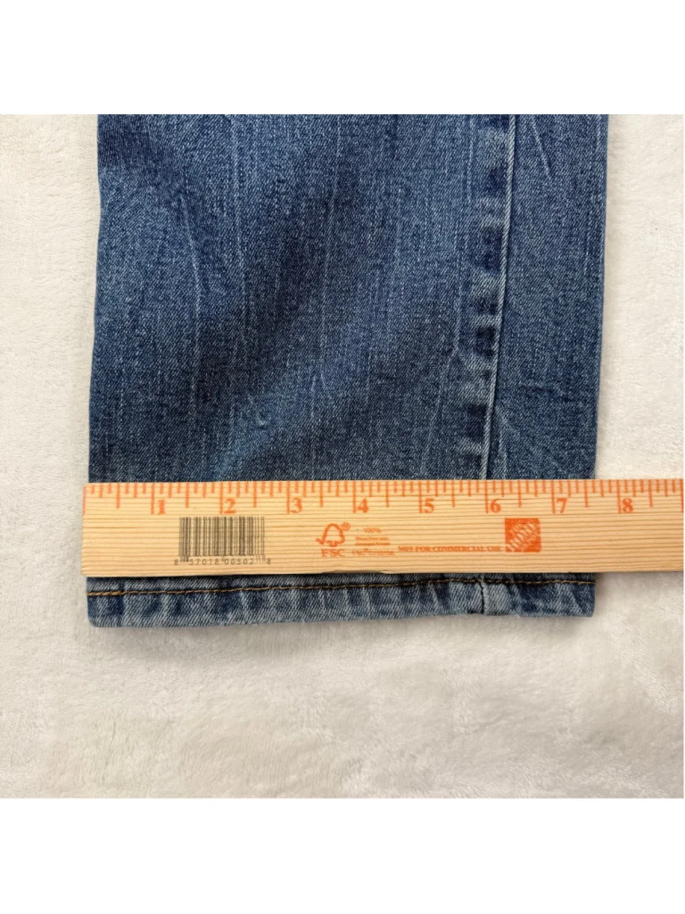 Men's Levi's 514 31x30 Blue Straight Jeans Light Wash